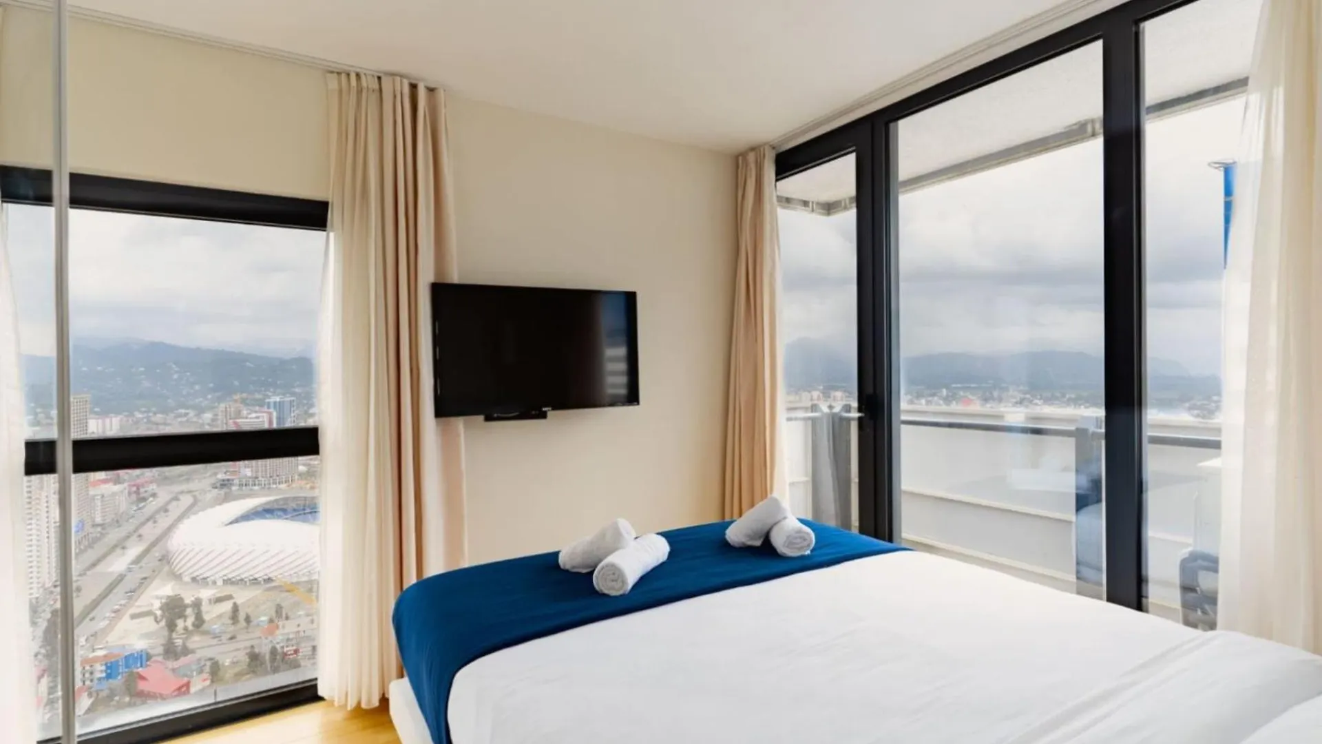 Restful Sea View Aparthotel In Orbi City Batumi
